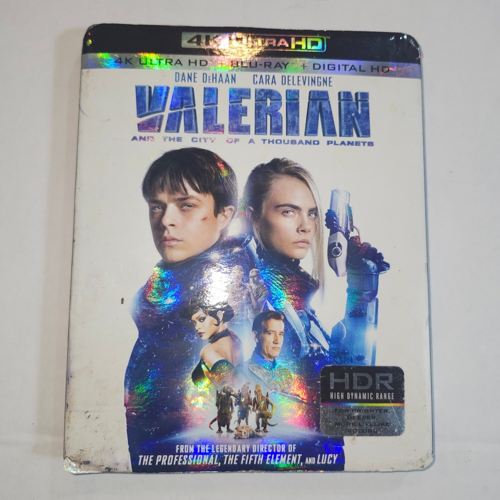 Valerian and the City of a Thousand Planets 4K Ultra HD Blu-ray Lionsgate 2017